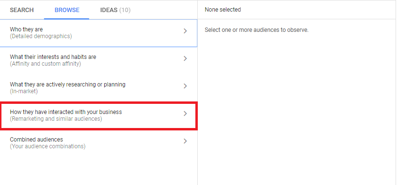 Audience Targeting
